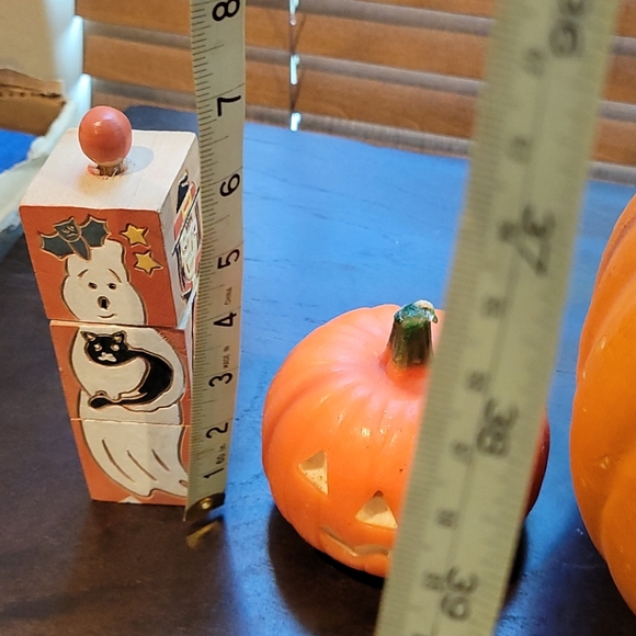 VTG Halloween 🎃 Decor Gurley Candle etc - Picture 4 of 11